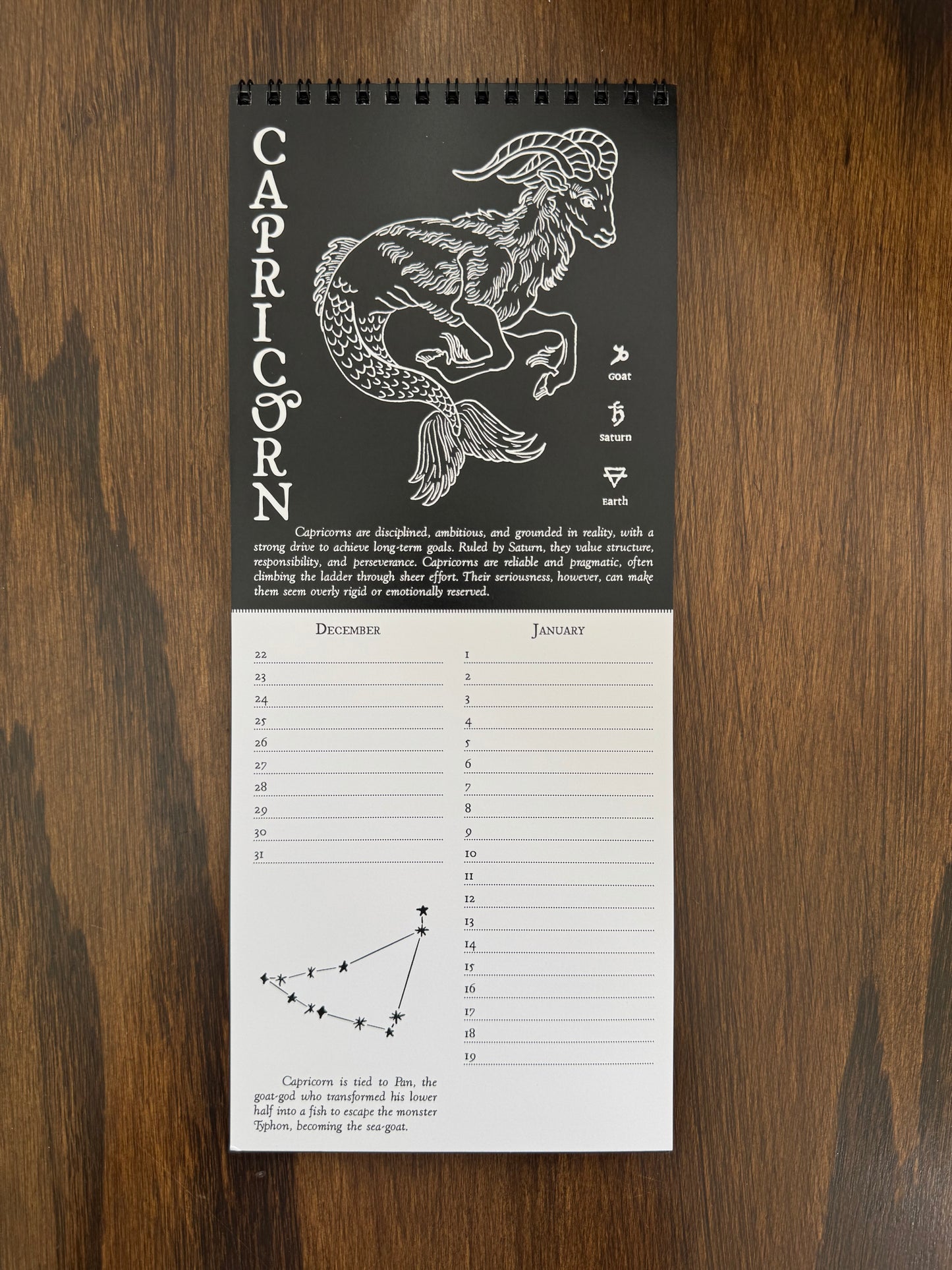Zodiac Calendar