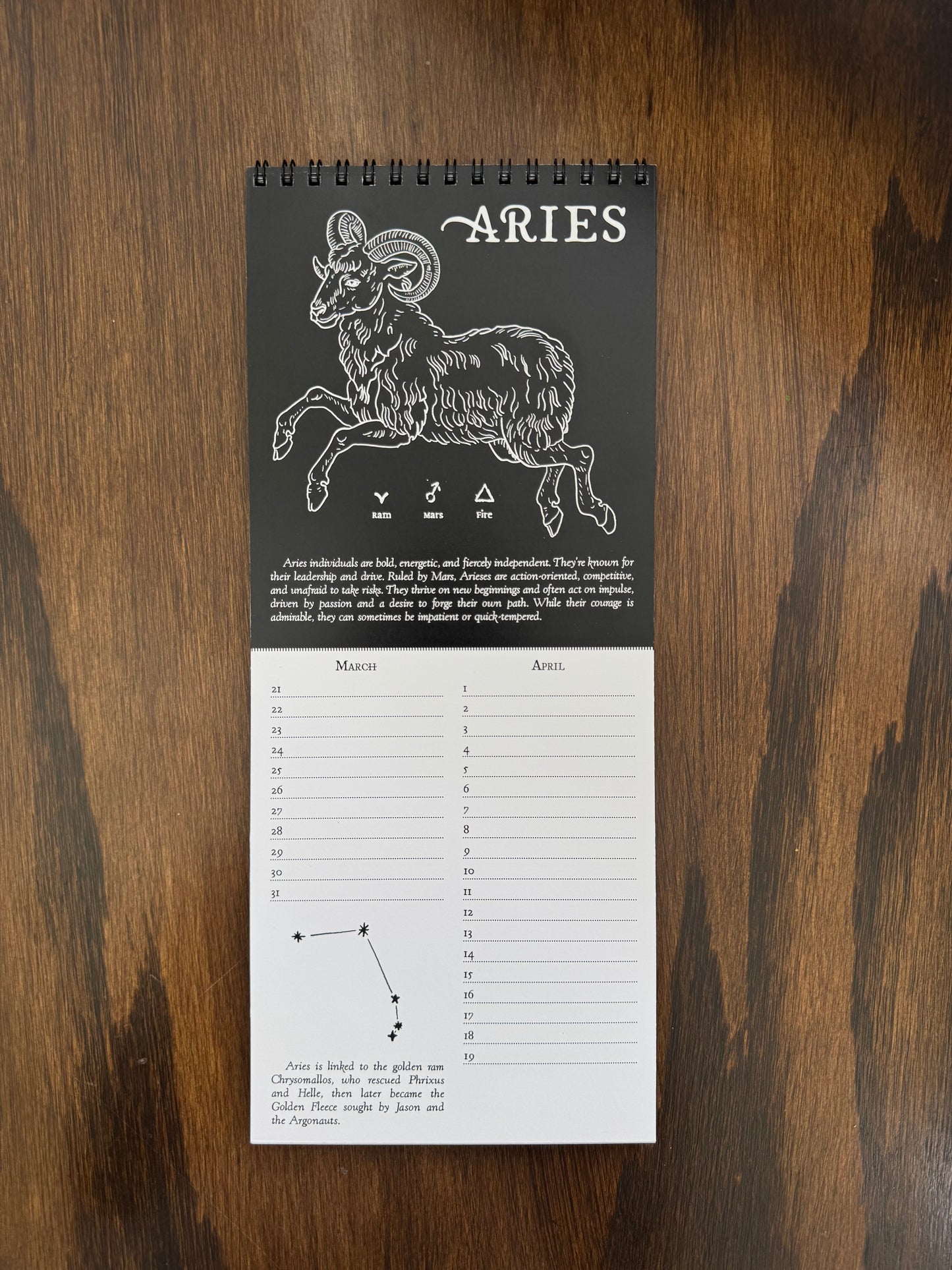 Zodiac Calendar