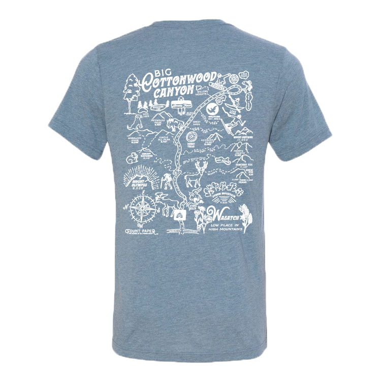 Big Cottonwood Canyon Unisex Shirt