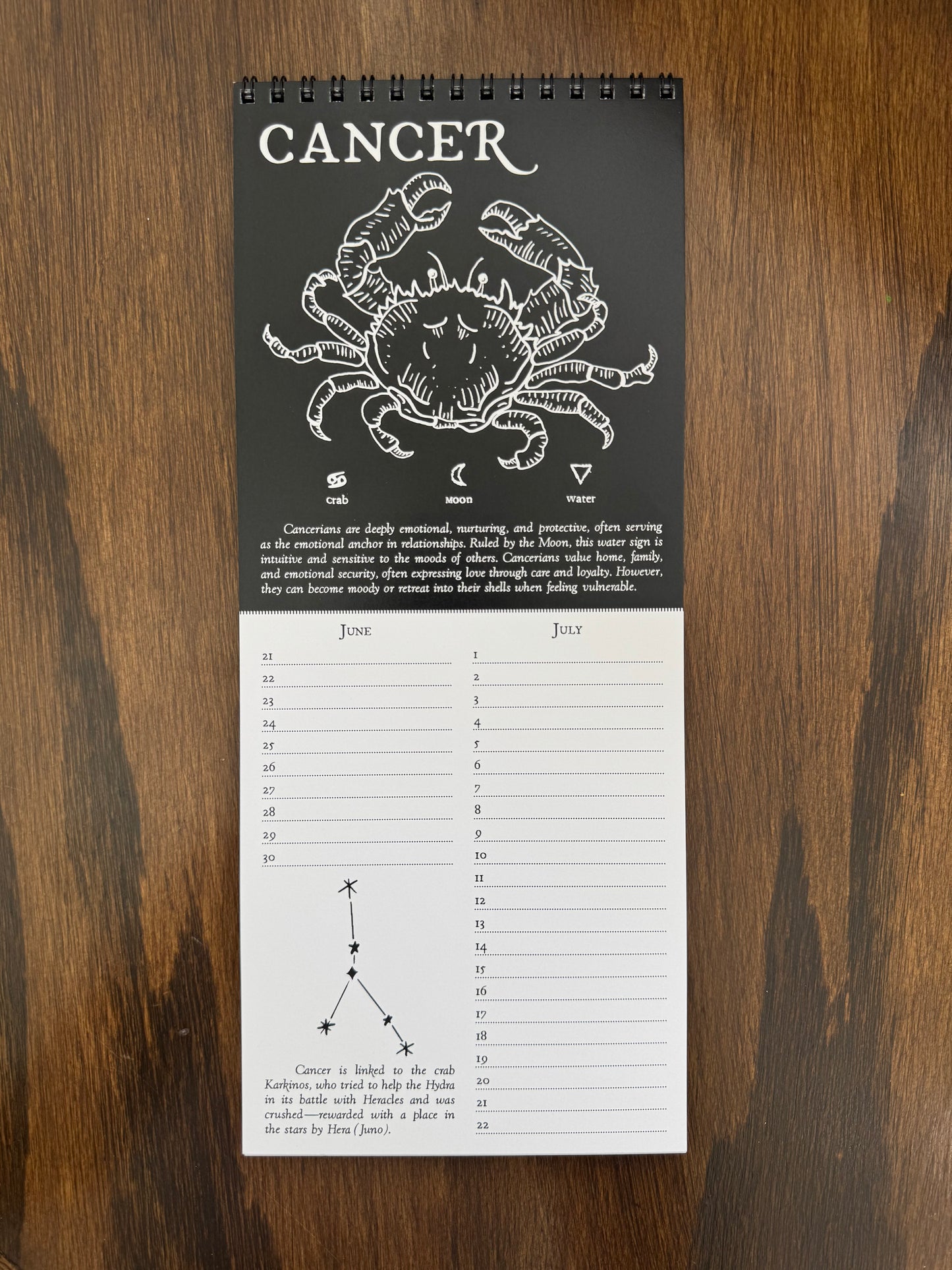 Zodiac Calendar