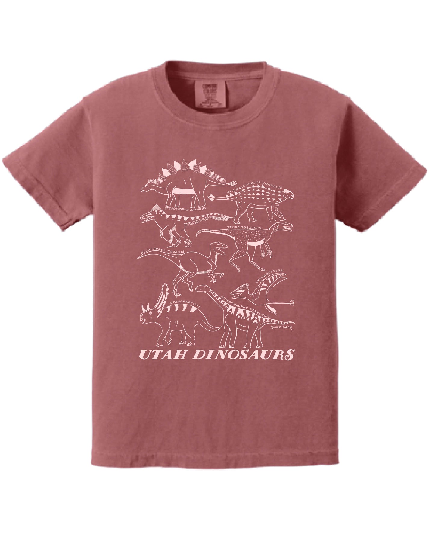 Utah Dinosaurs T-Shirt Youth