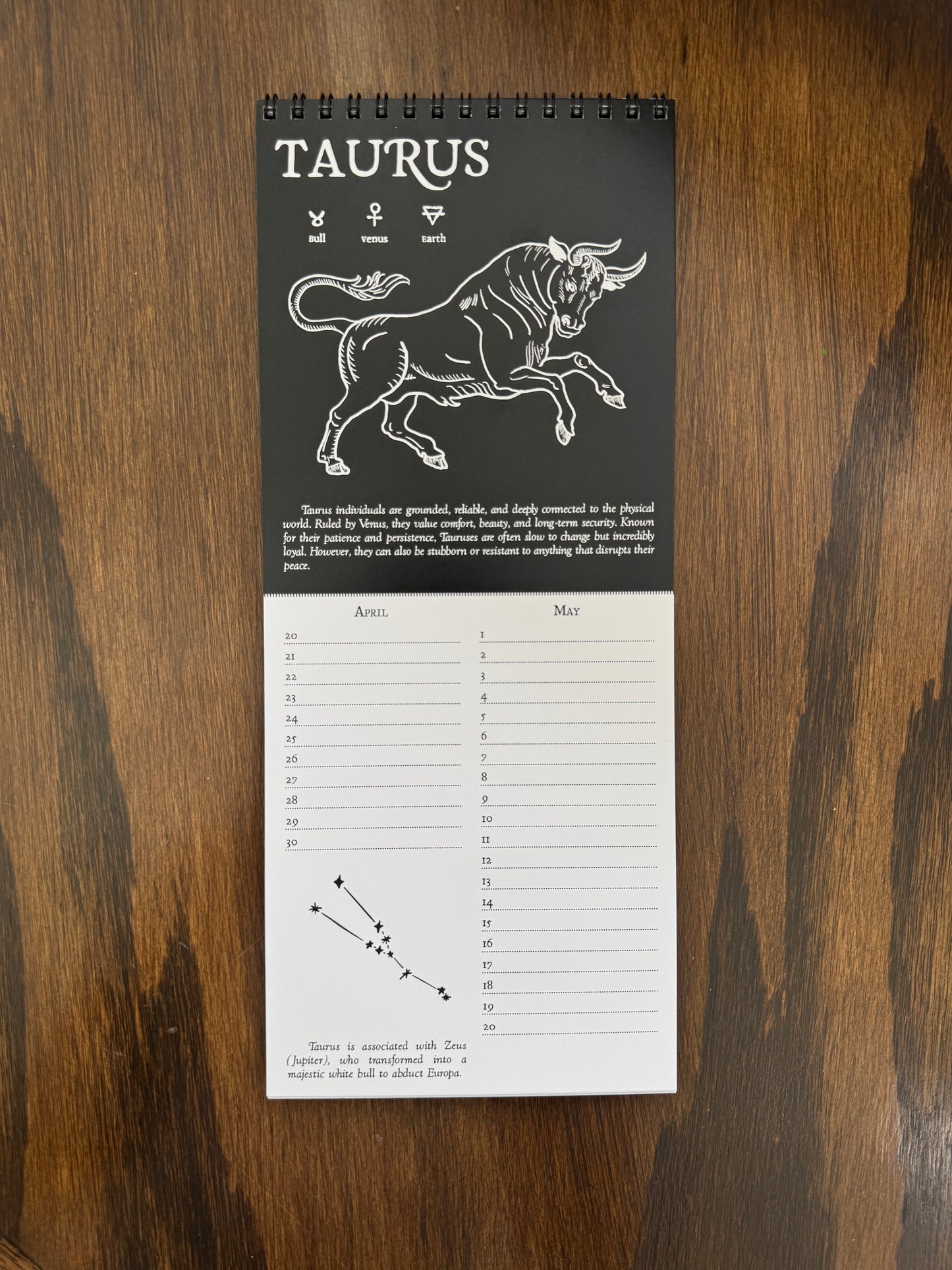 Zodiac Calendar