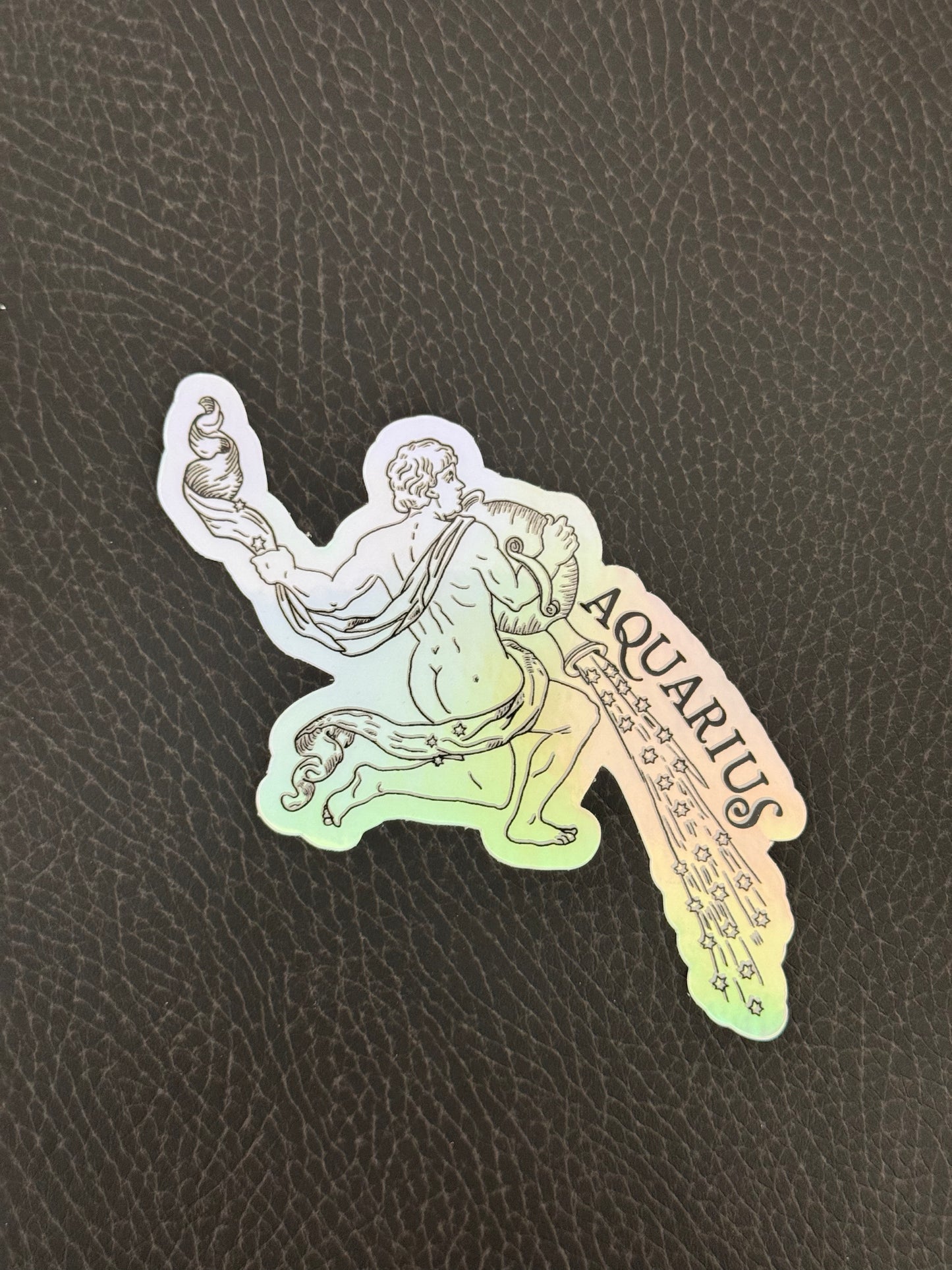 Zodiac Aquarius Sticker