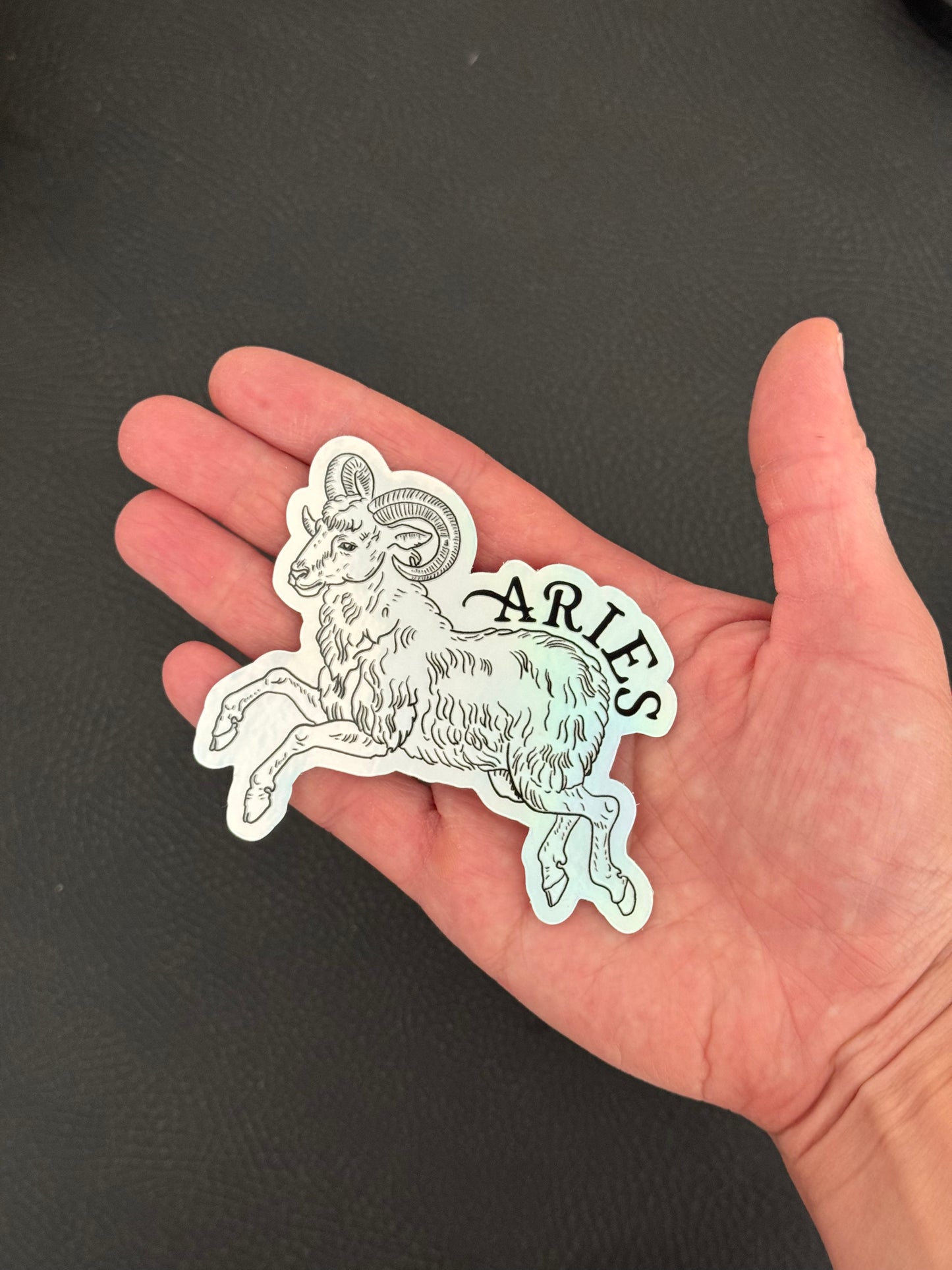 Zodiac Aries Sticker