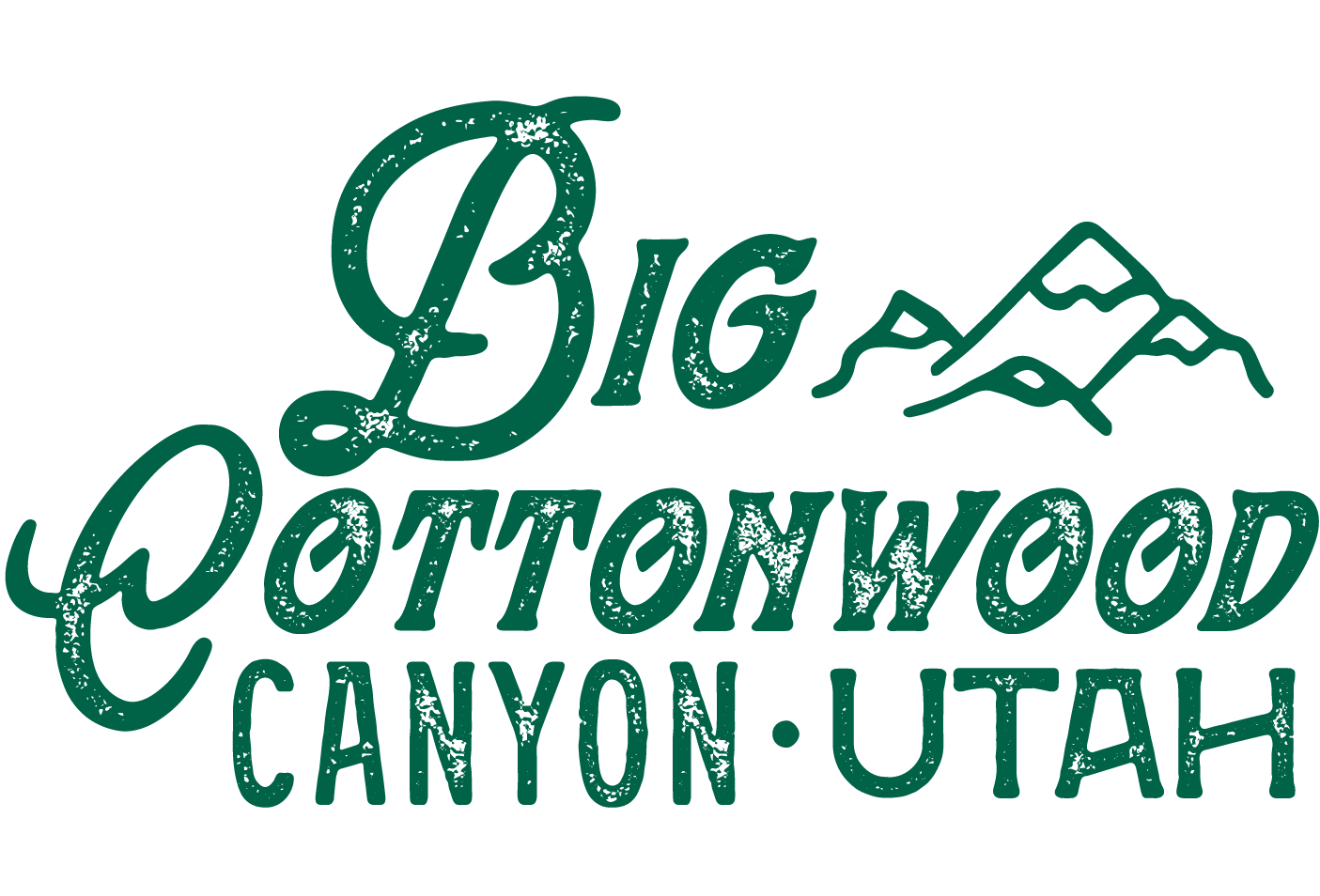 Big Cottonwood Canyon Sticker
