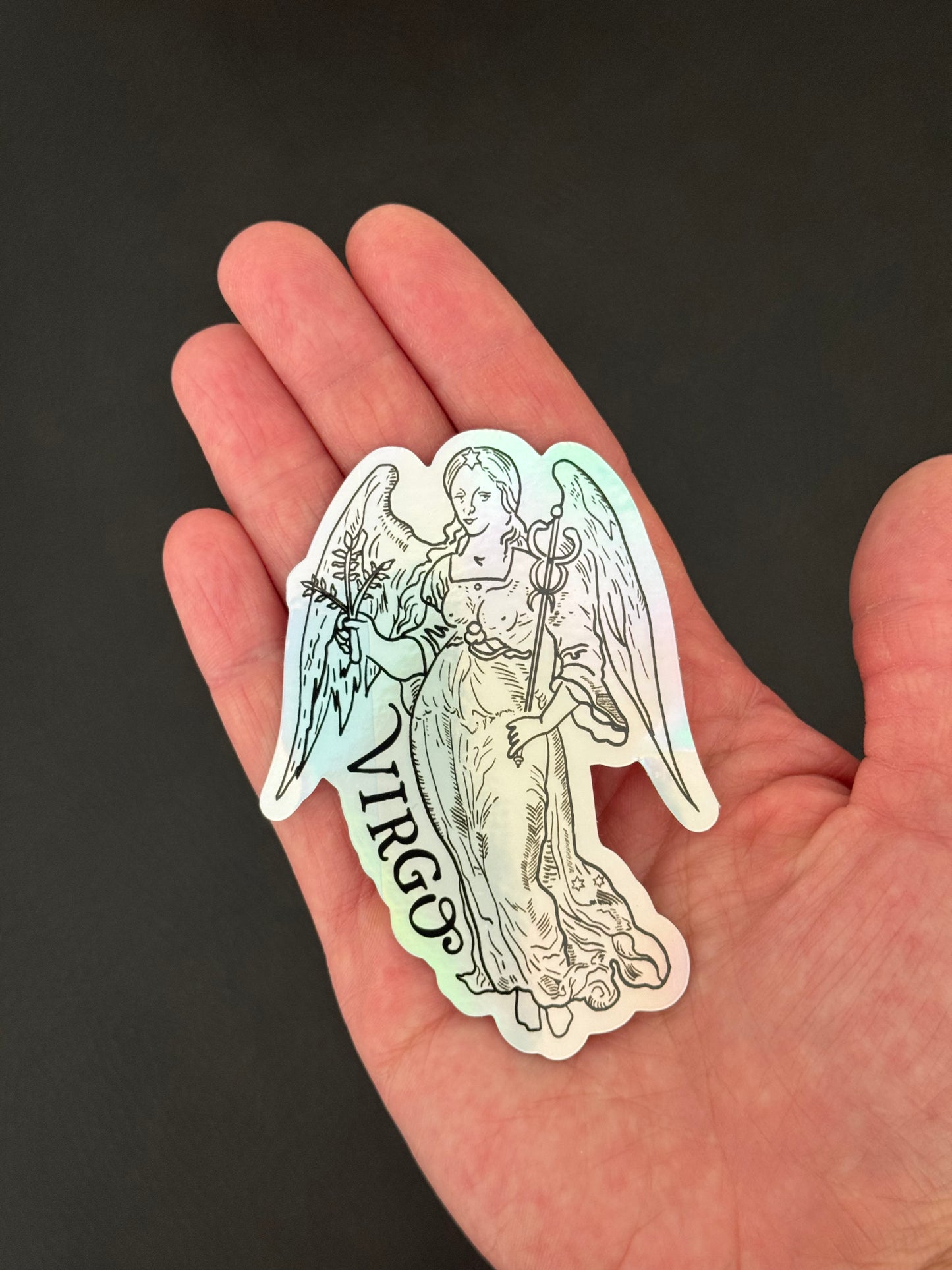 Zodiac Virgo Sticker