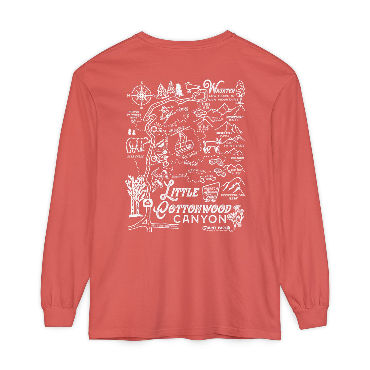 Little Cottonwood Canyon Long Sleeve Shirt