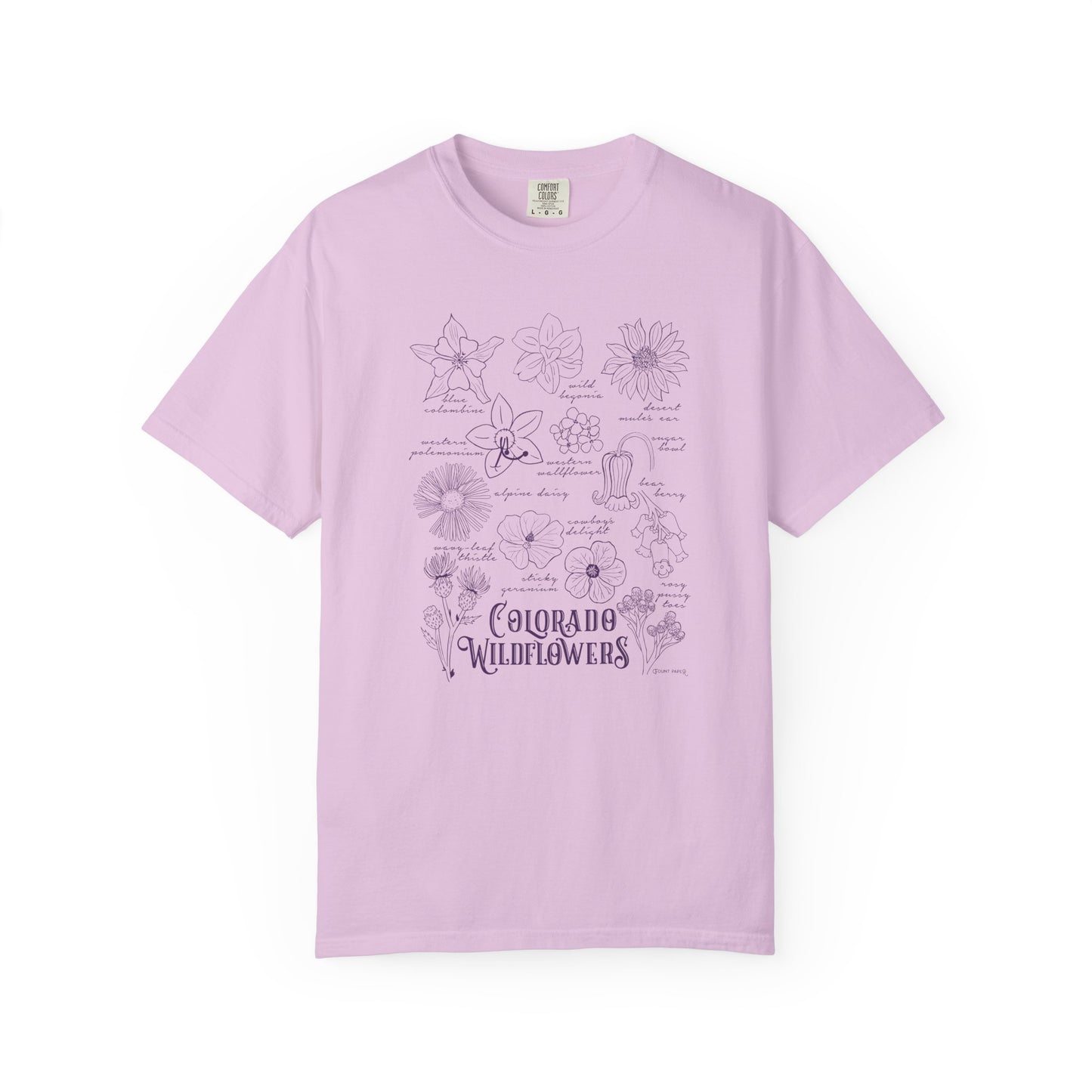 Utah Wildflowers Short Sleeve Tee