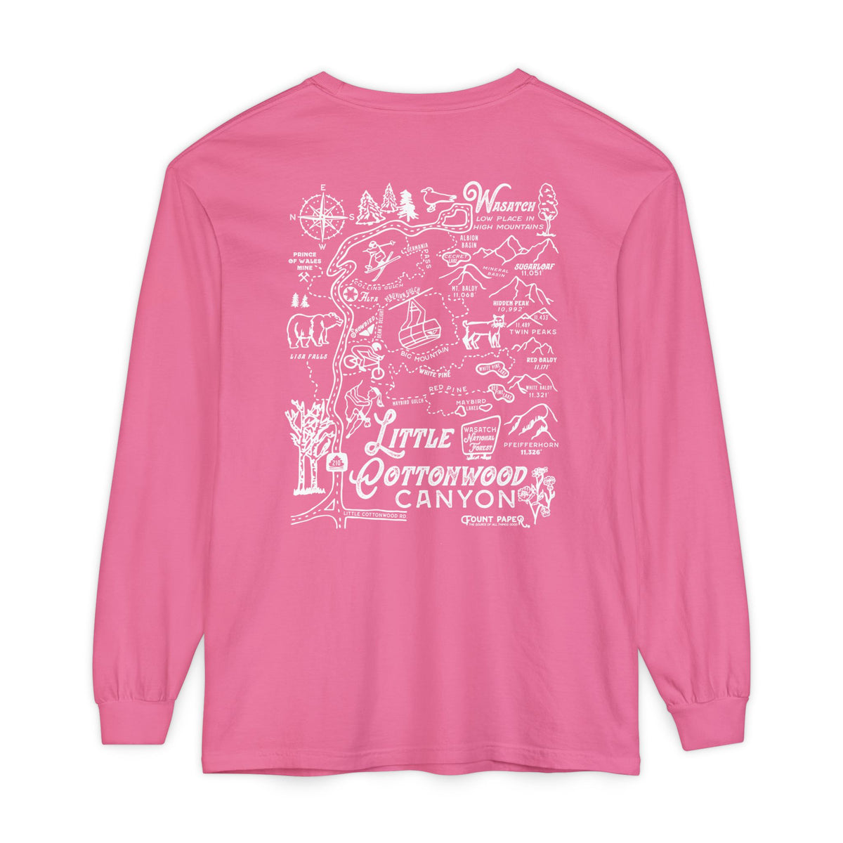 Little Cottonwood Canyon Long Sleeve Shirt