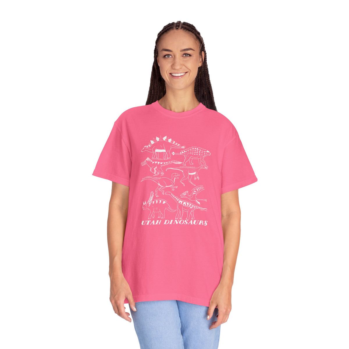 Utah Dinosaurs Adult Comfort Colors Tee