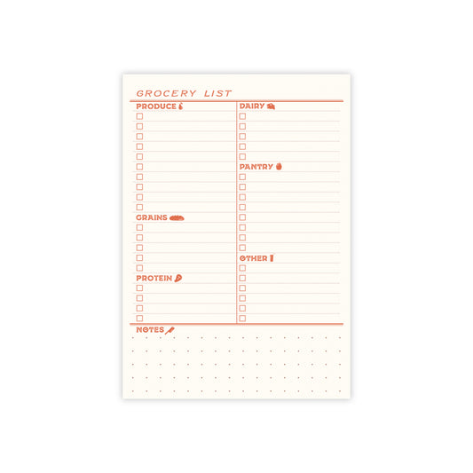 The ADHDer's Grocery List