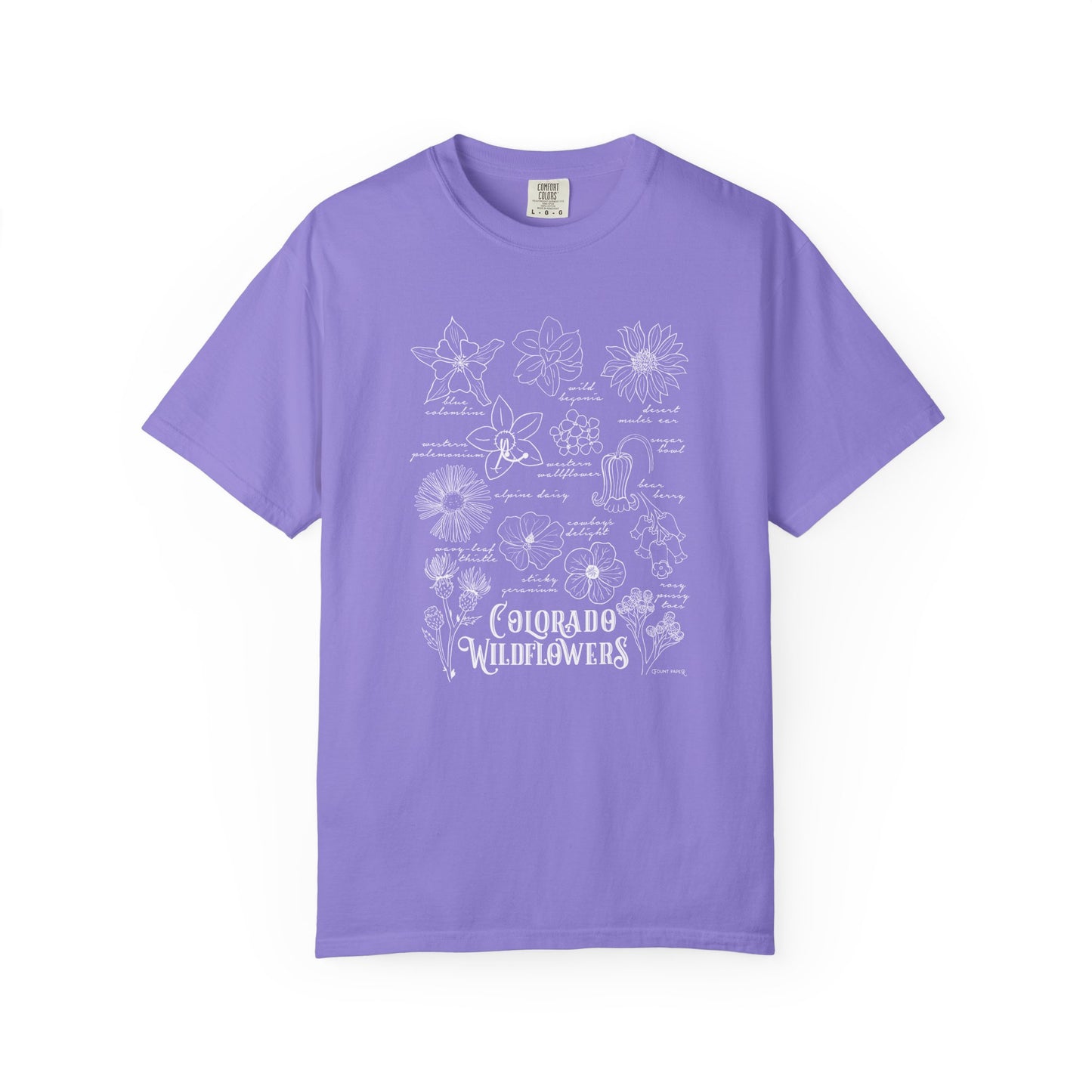 Utah Wildflowers Short Sleeve Tee