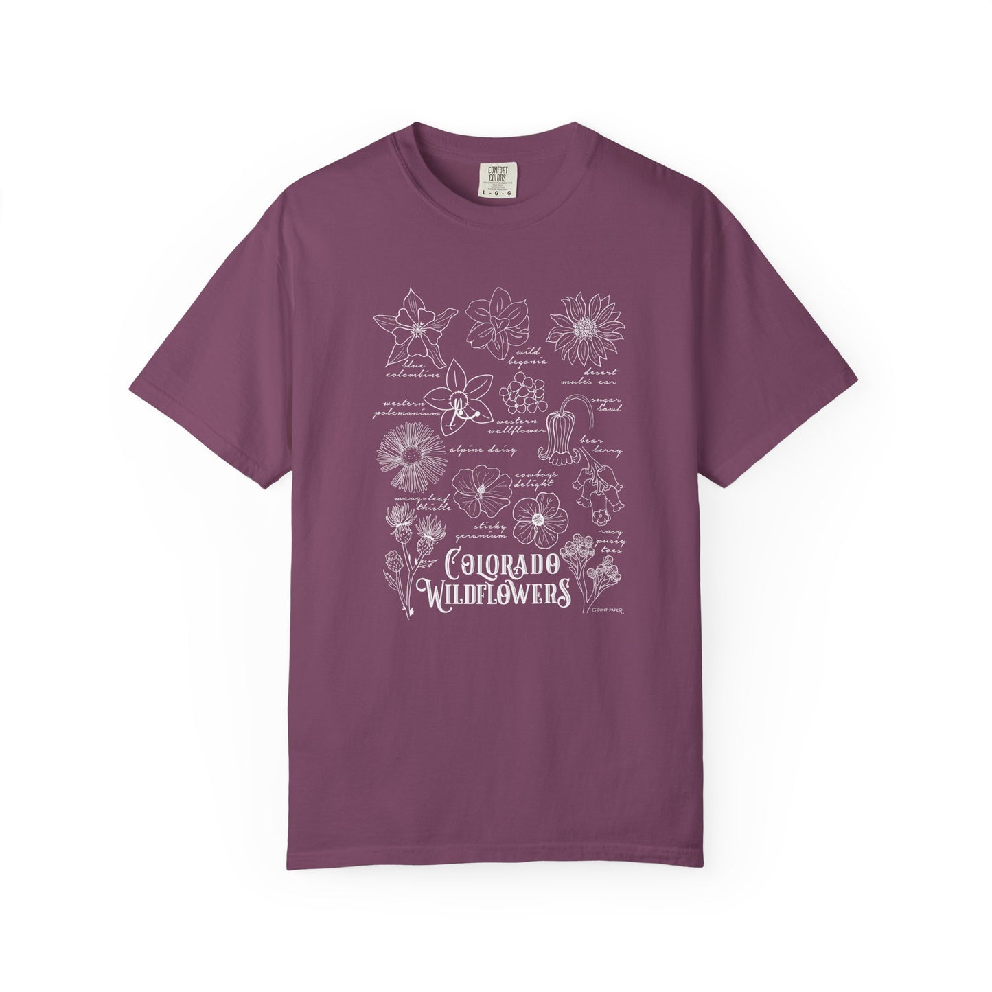 Utah Wildflowers Short Sleeve Tee