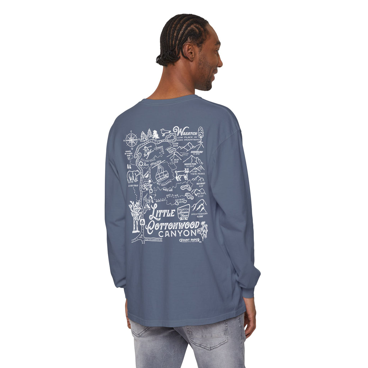 Little Cottonwood Canyon Long Sleeve Shirt