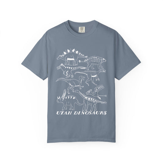 Utah Dinosaurs Adult Comfort Colors Tee