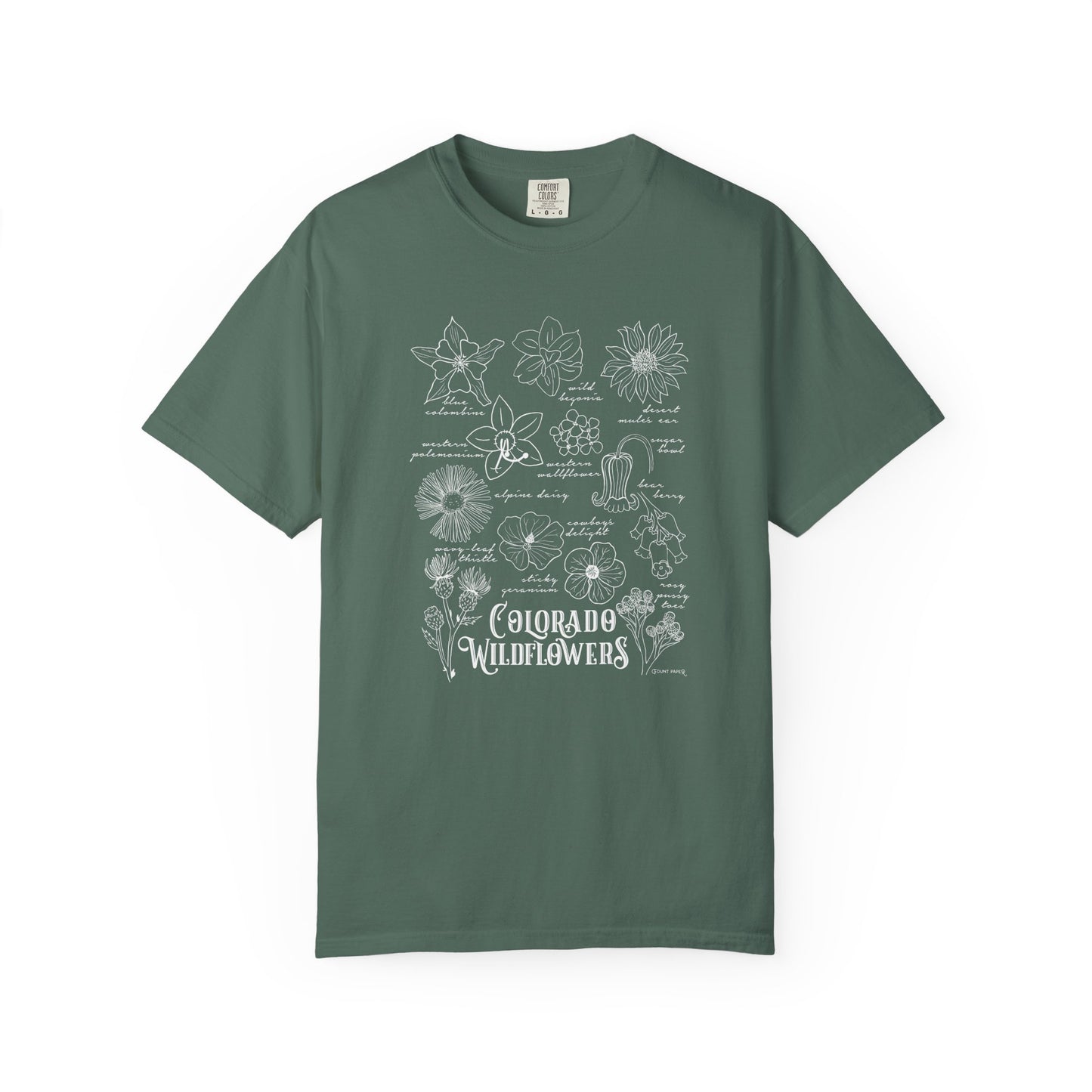 Utah Wildflowers Short Sleeve Tee