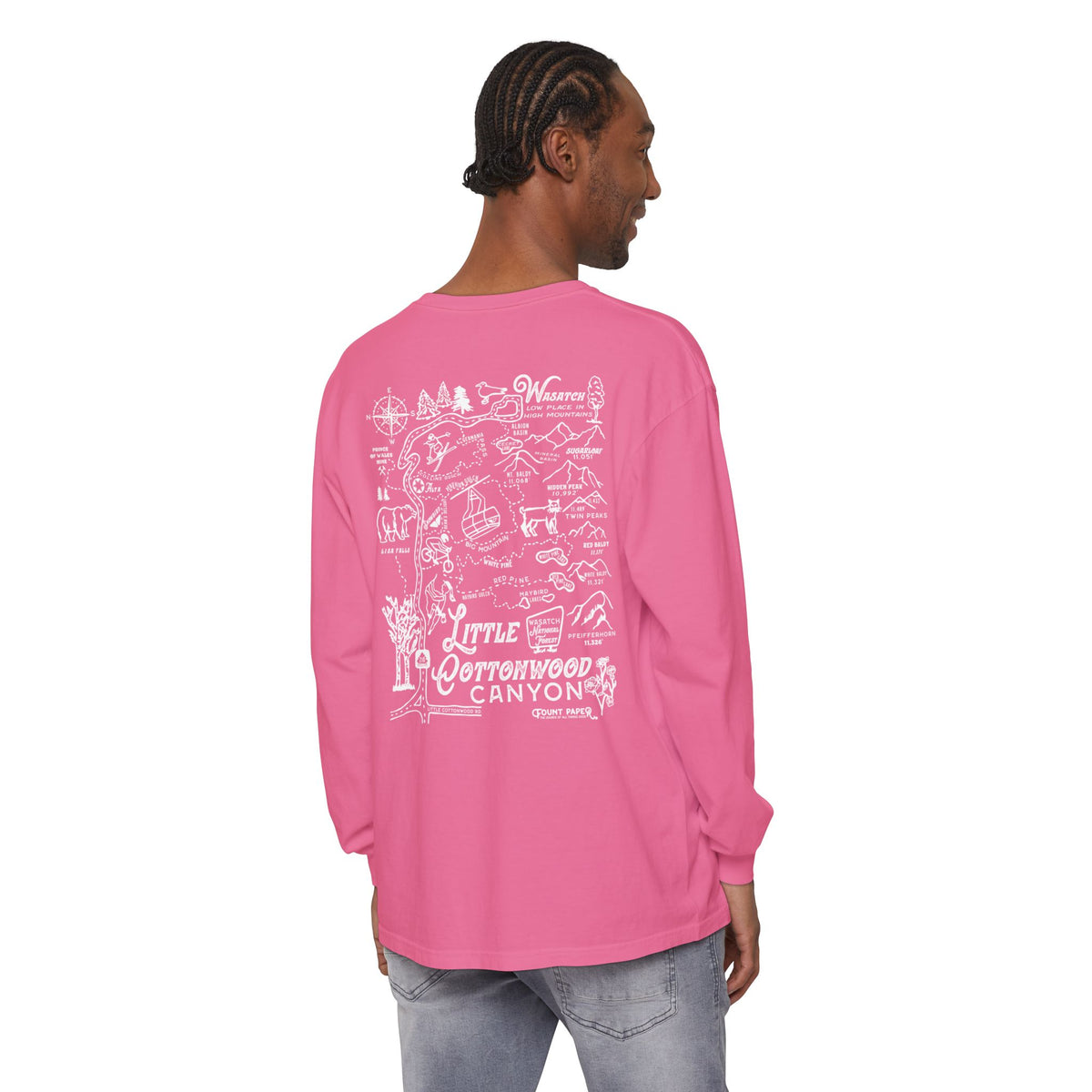 Little Cottonwood Canyon Long Sleeve Shirt