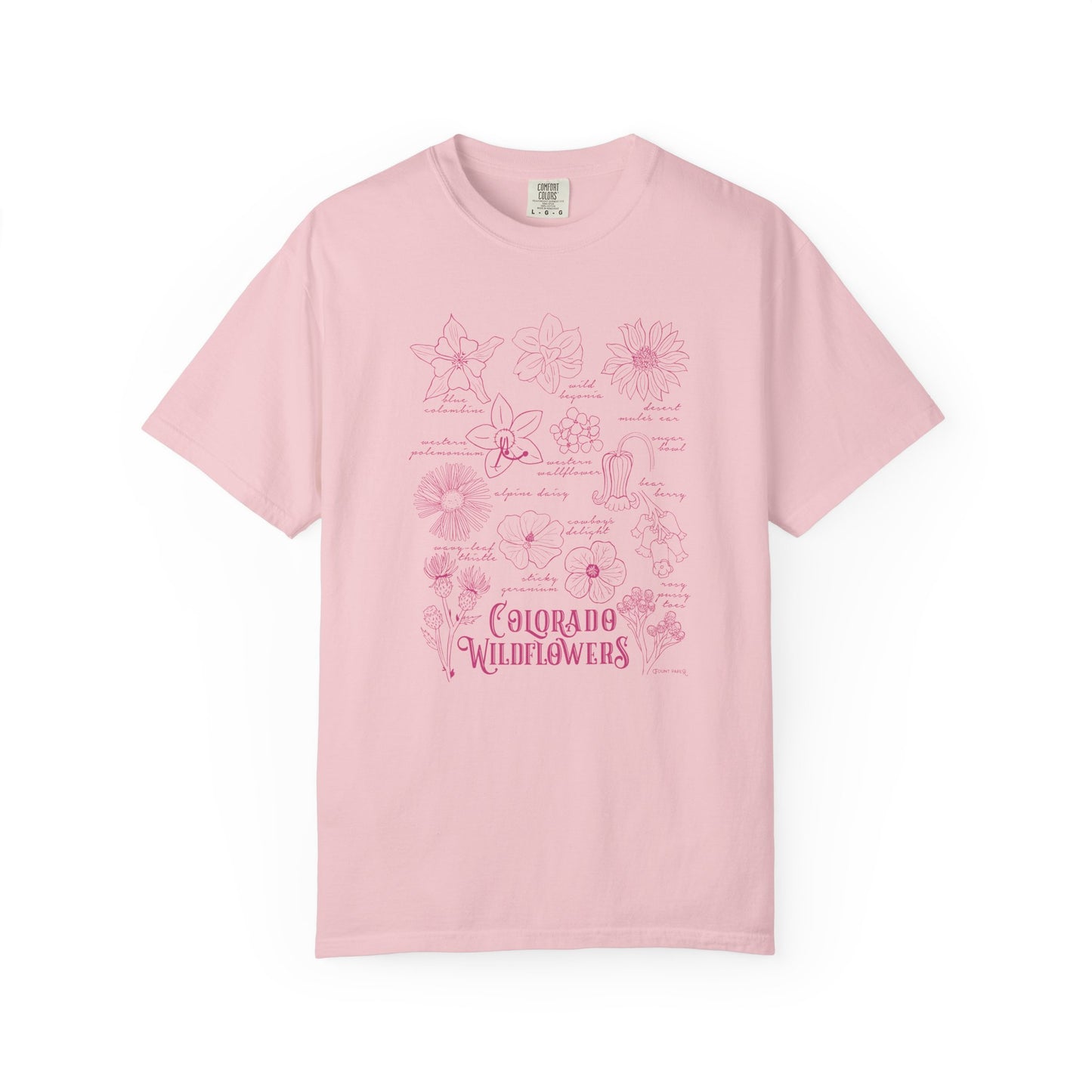 Utah Wildflowers Short Sleeve Tee