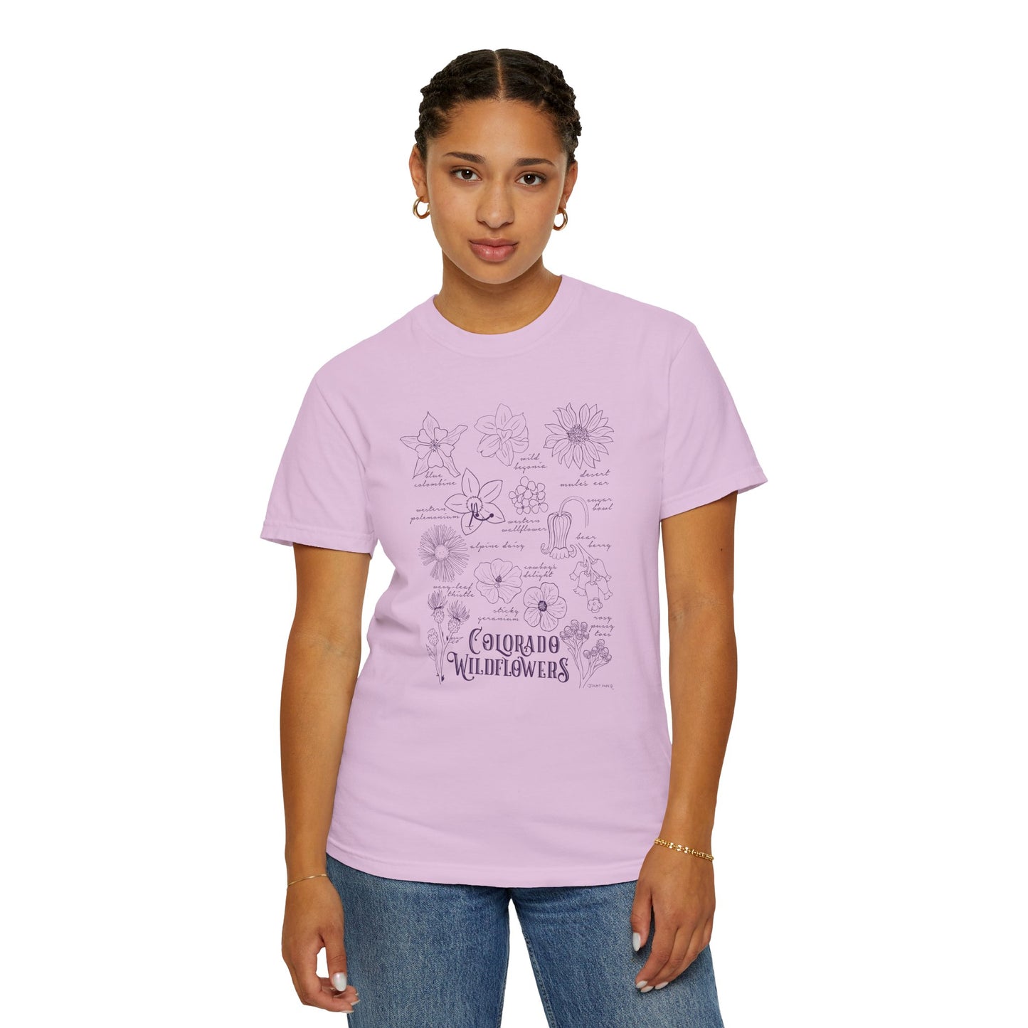 Utah Wildflowers Short Sleeve Tee