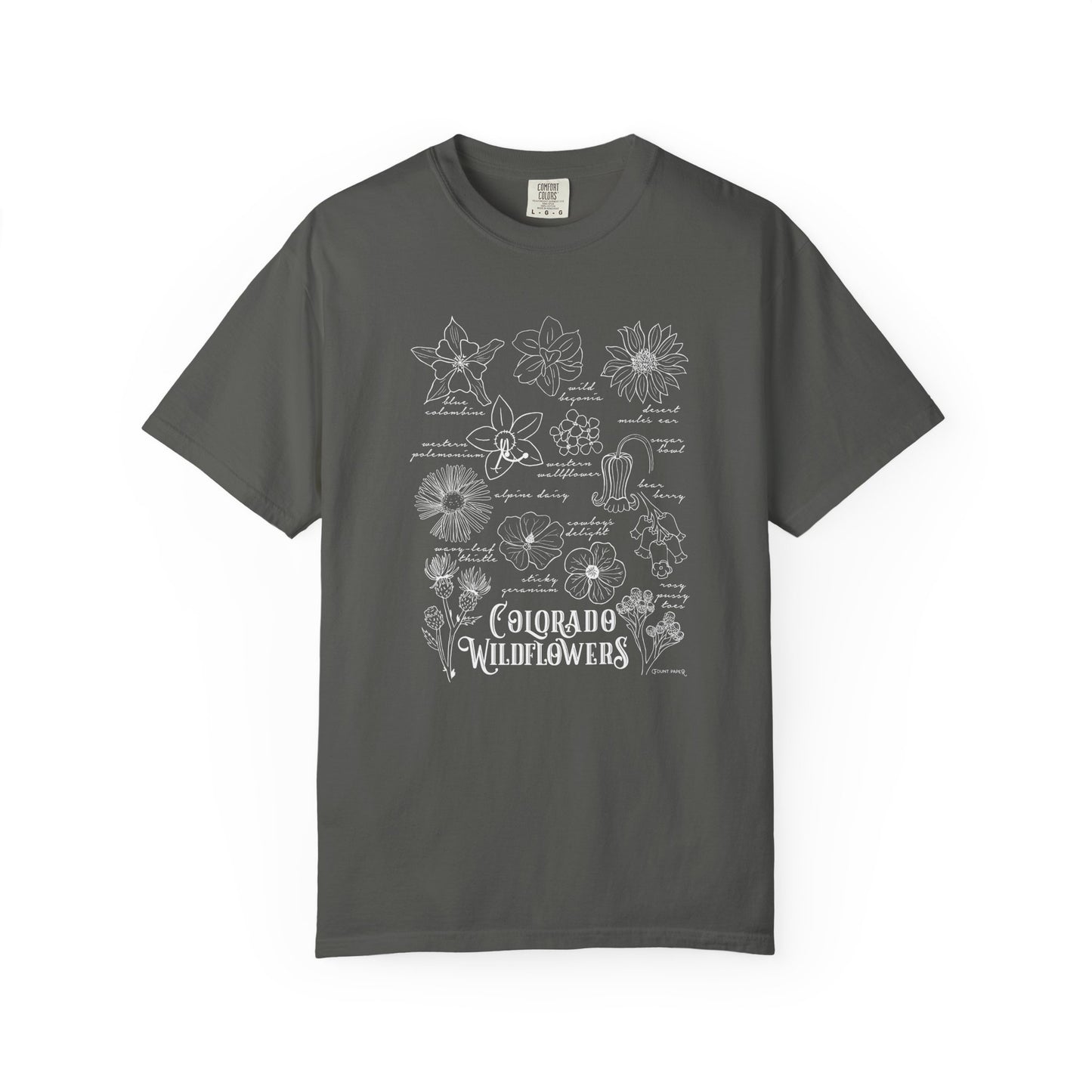 Utah Wildflowers Short Sleeve Tee