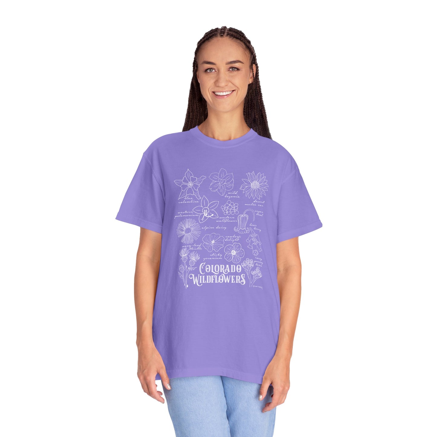 Utah Wildflowers Short Sleeve Tee