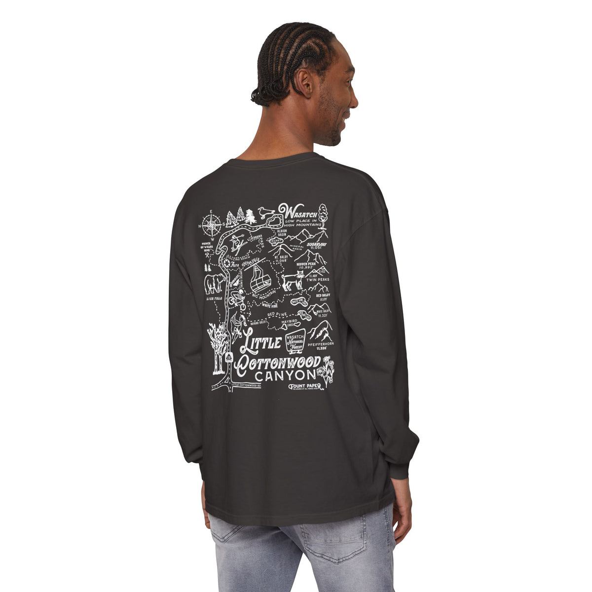 Little Cottonwood Canyon Long Sleeve Shirt