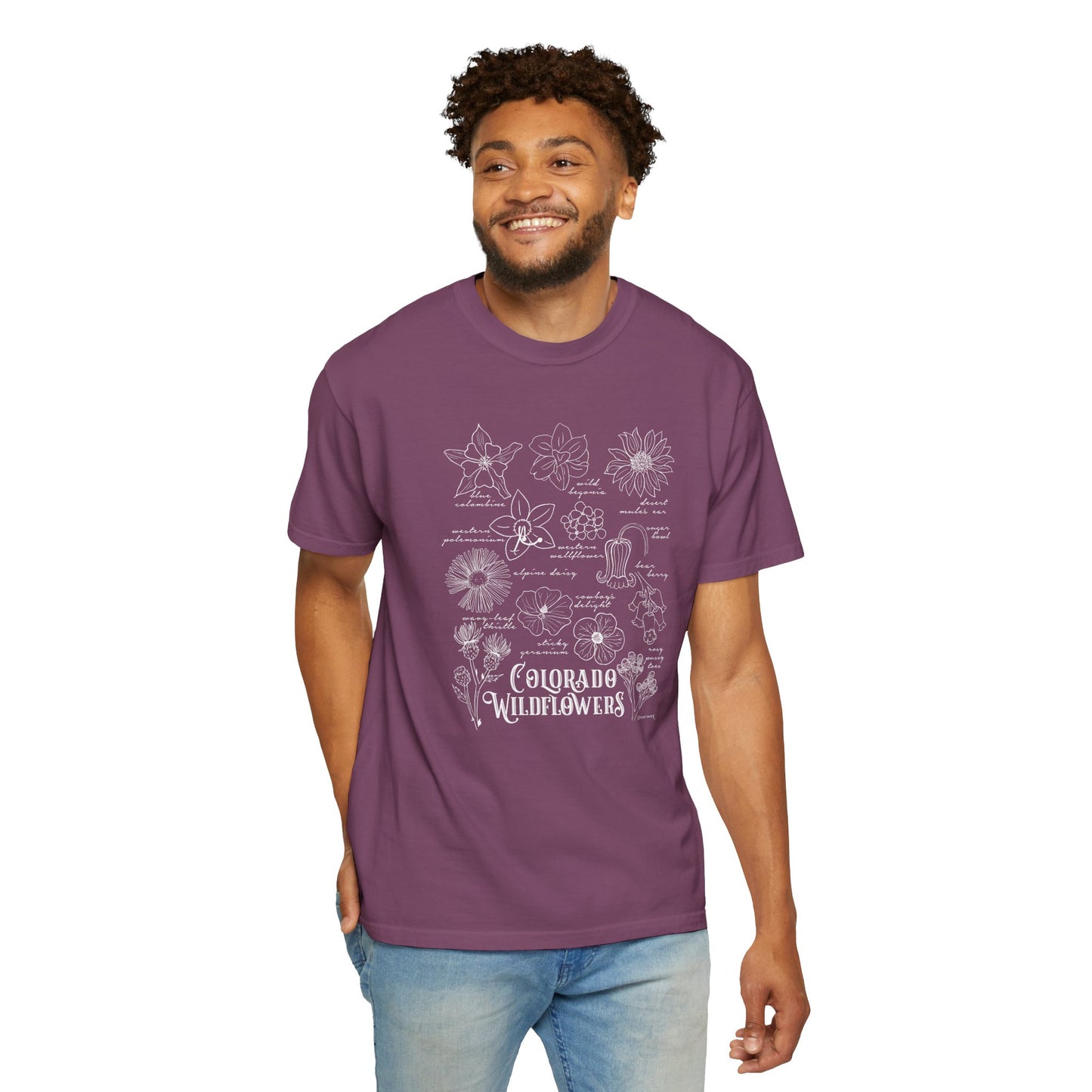 Utah Wildflowers Short Sleeve Tee