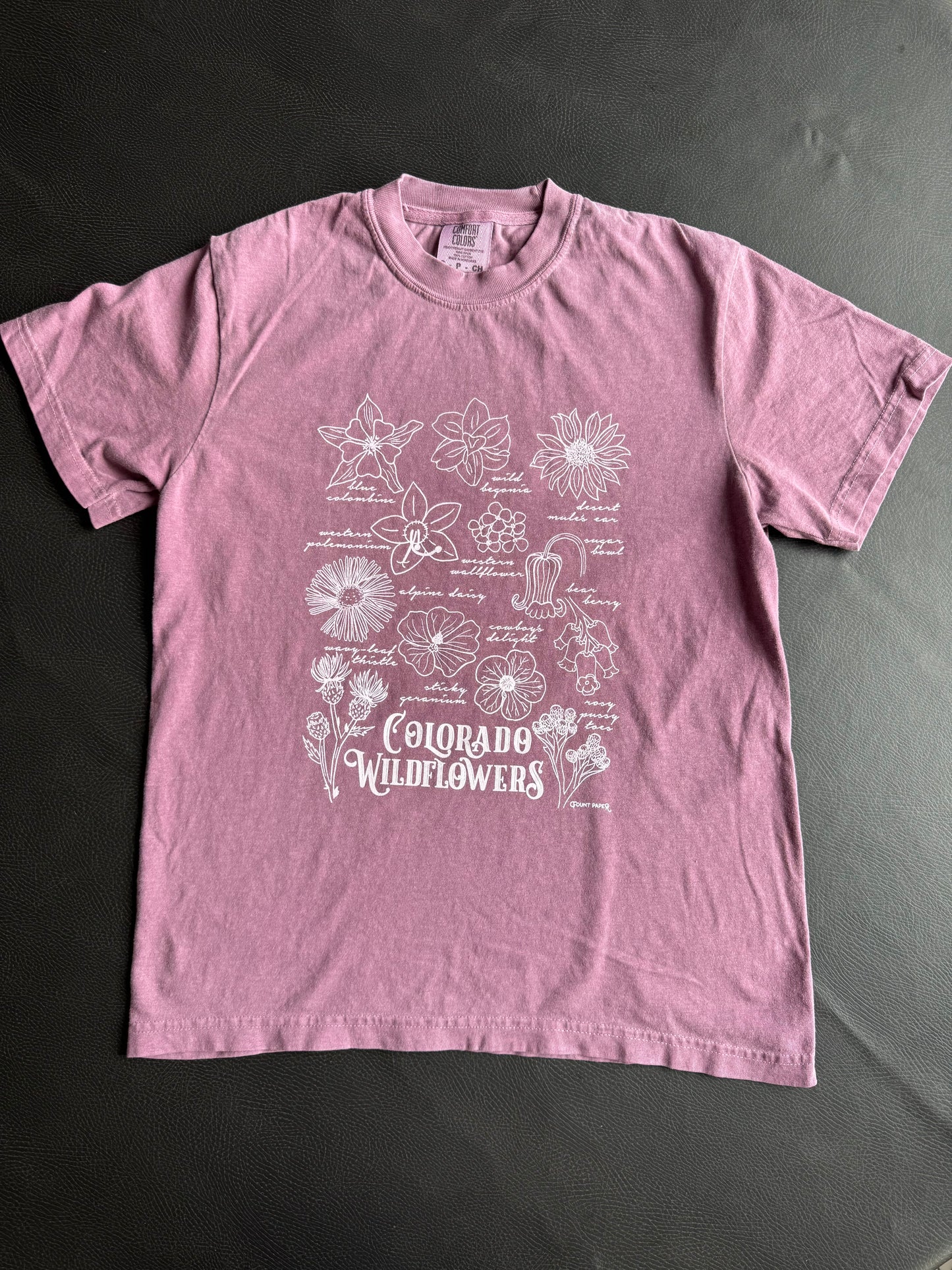Utah Wildflowers Short Sleeve Tee