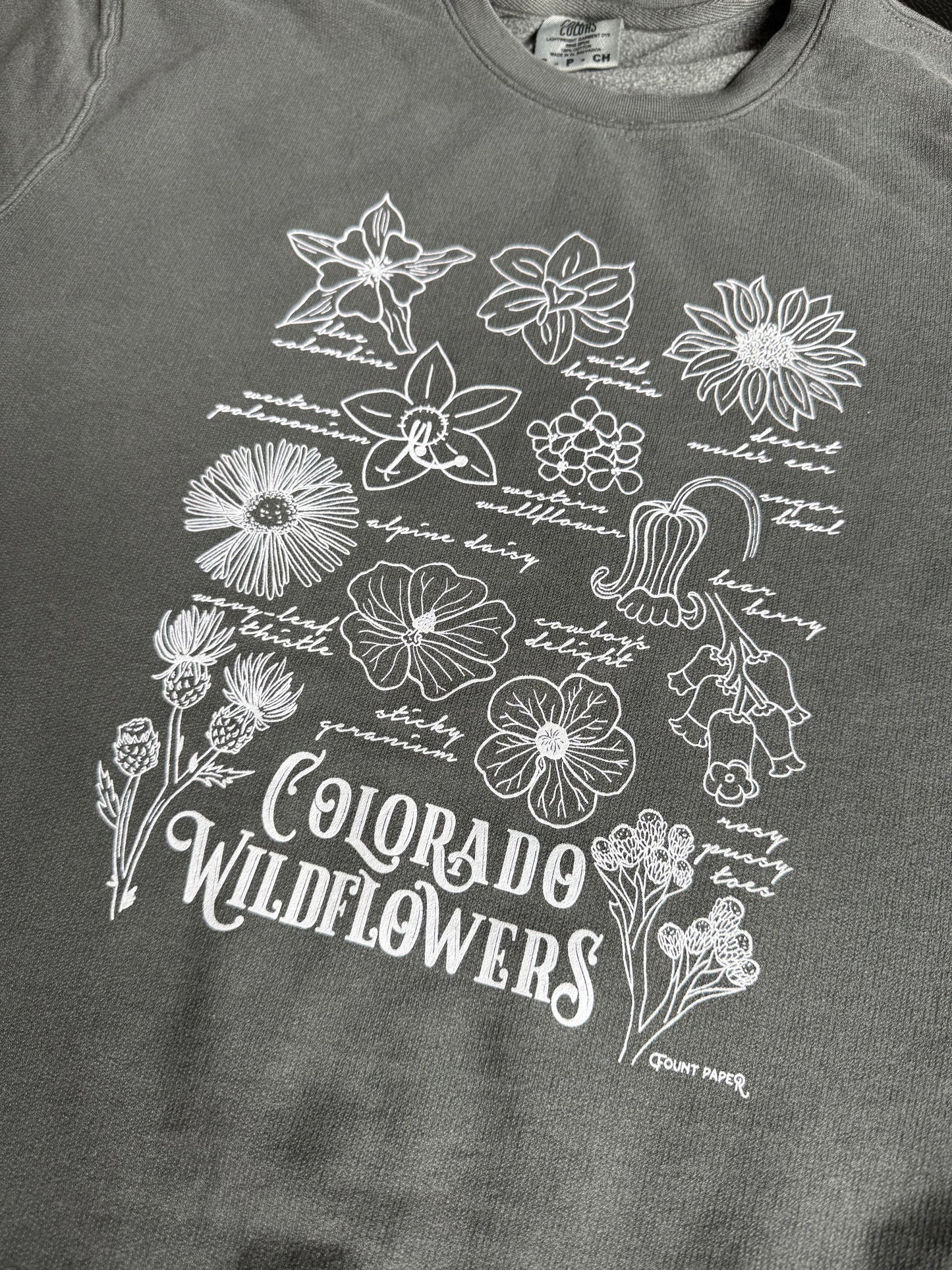 Utah Wildflowers Short Sleeve Tee