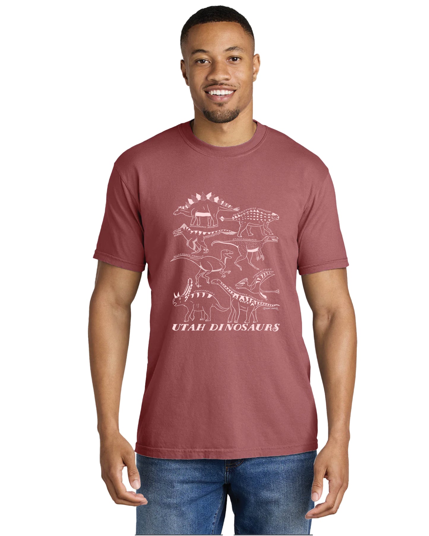 Utah Dinosaurs T-Shirt Adult