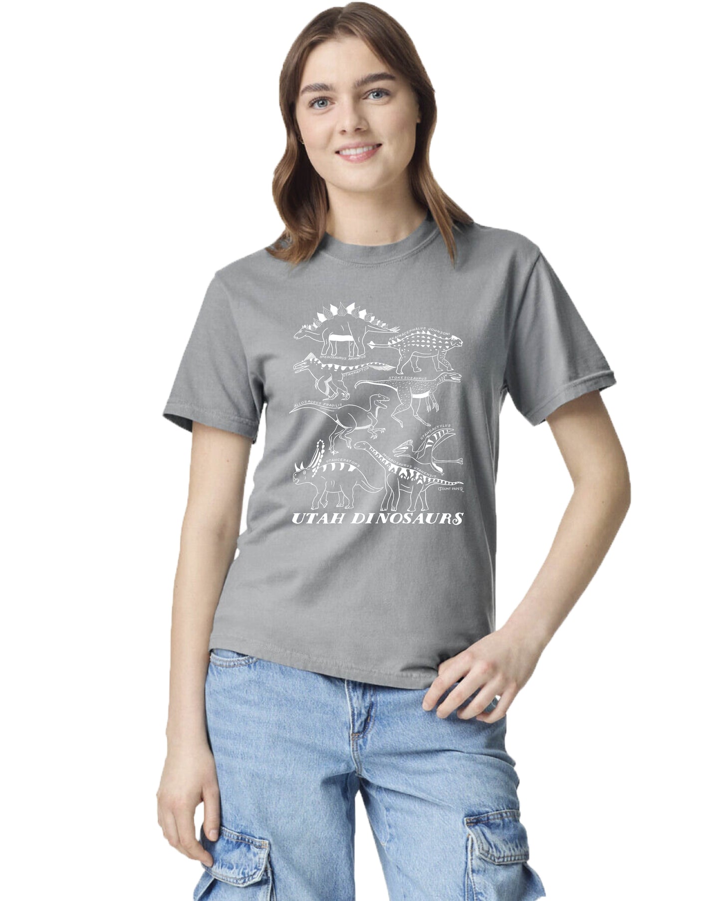 Utah Dinosaurs T-Shirt Adult