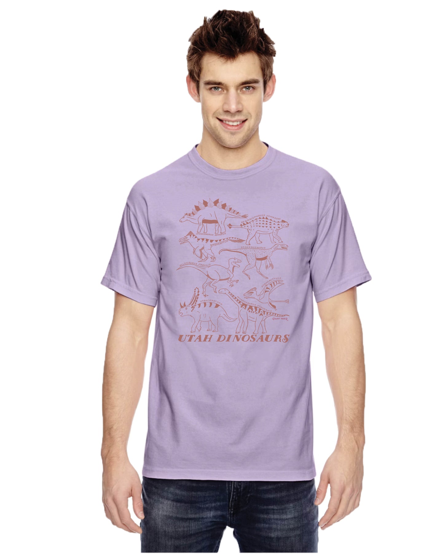 Utah Dinosaurs T-Shirt Adult