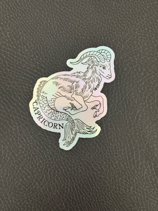 Zodiac Capricorn Sticker