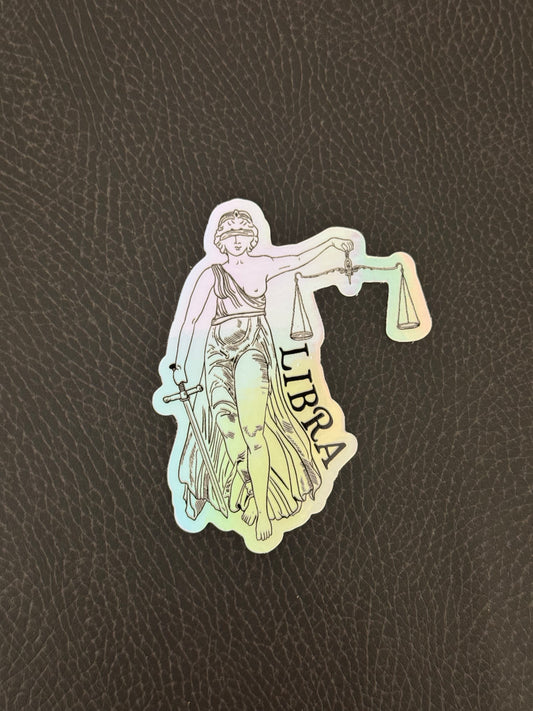 Zodiac Libra Sticker