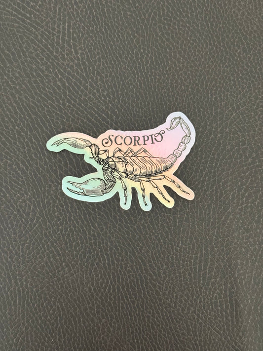 Zodiac Scorpio Sticker