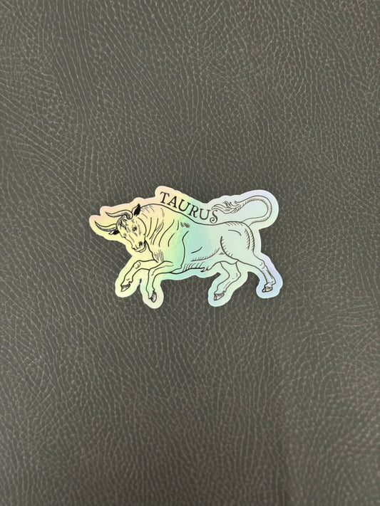 Zodiac Taurus Sticker
