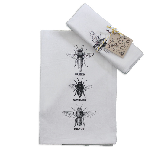 Bee Tea Towel – Oregon Tea Traders