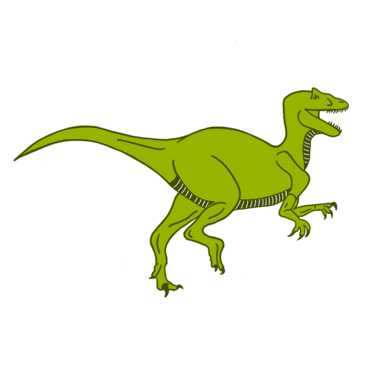 Dinosaur  Allosaurus Sticker
