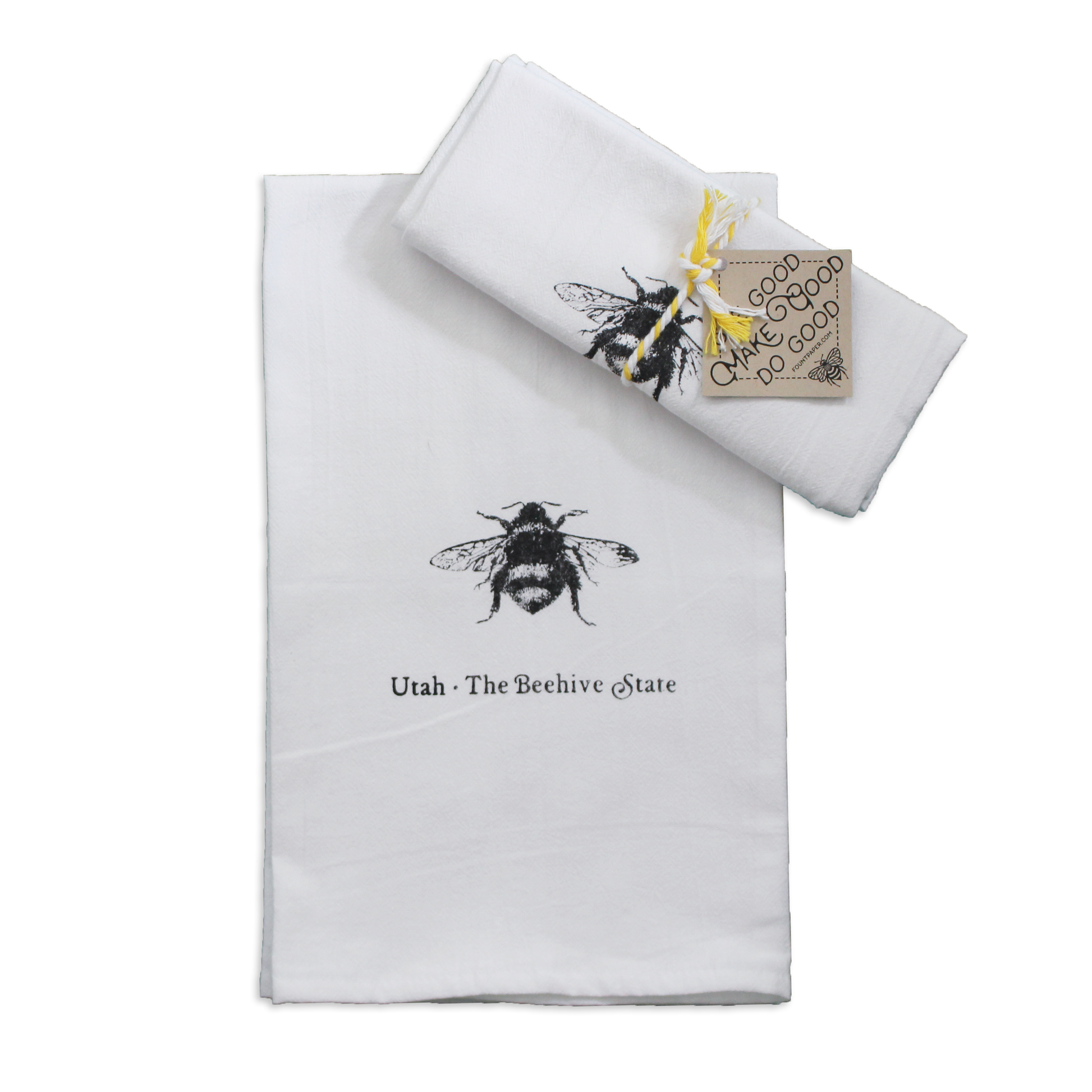 Counter Couture Tea Towel Honey Bee